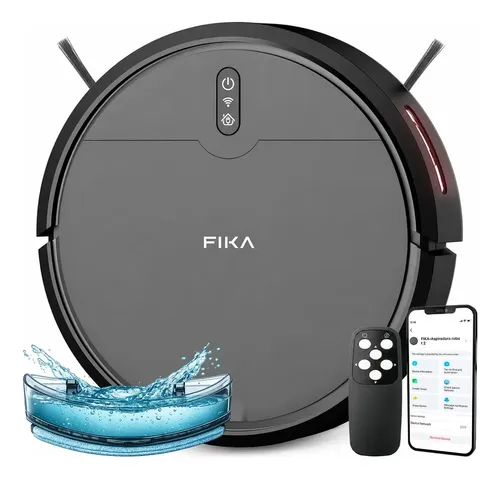Aspiradora robot trapeadora Fika Sense negra