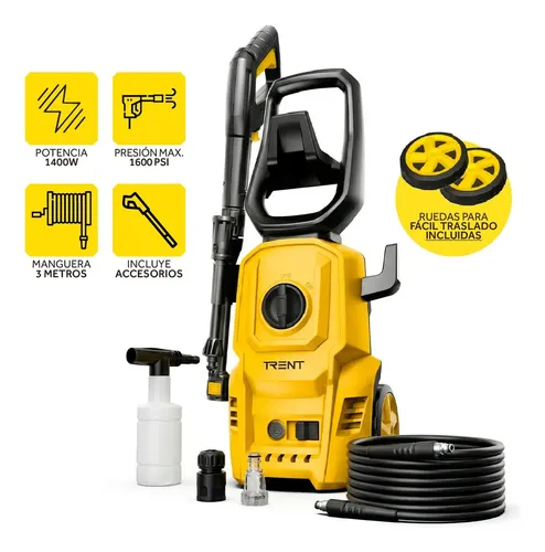 Hidrolavadora Trent HLT307 con sus accesorios